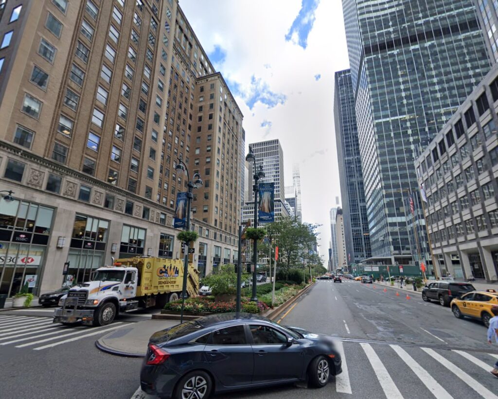 Park Avenue & East 46th Street, via Google Maps